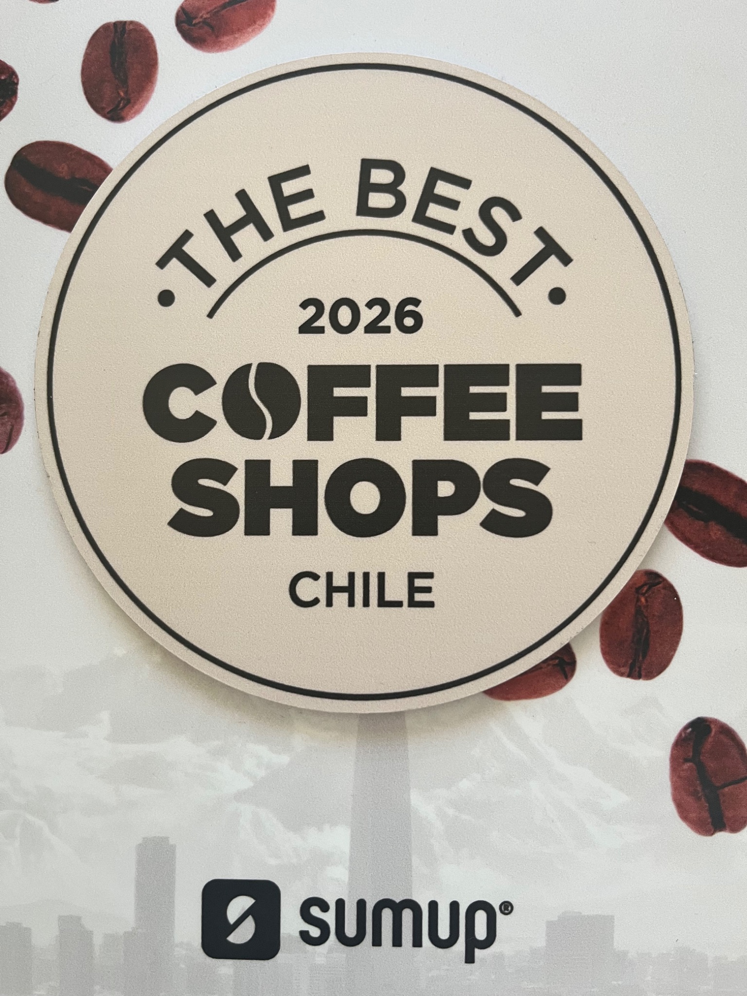 Reconocimiento The Best Coffee Shops Chile 2026
