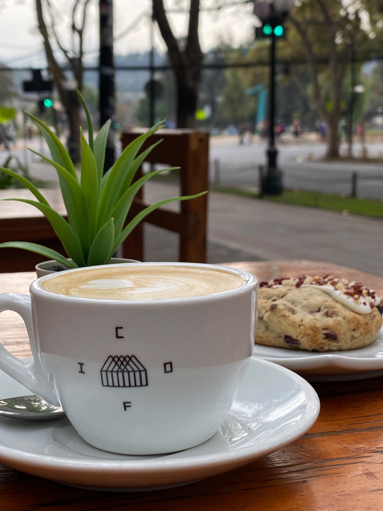 Café COFI en terraza